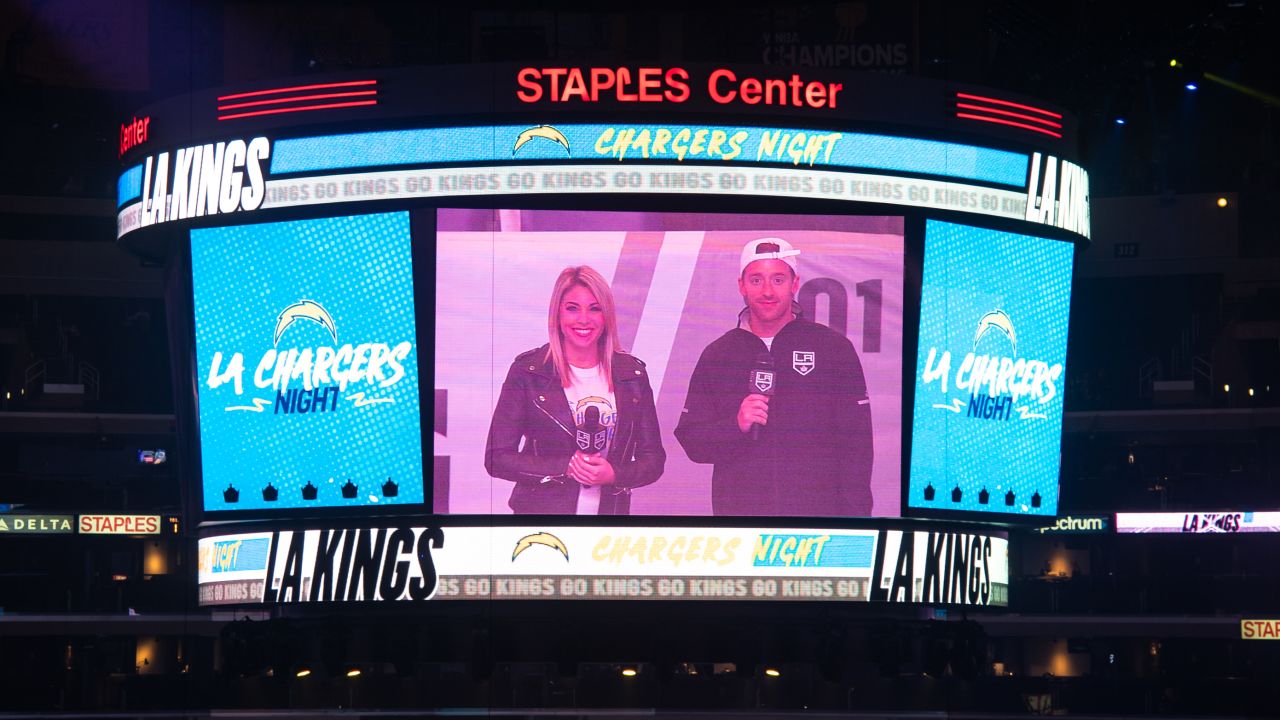 Photos: Chargers Night at the Kings Game