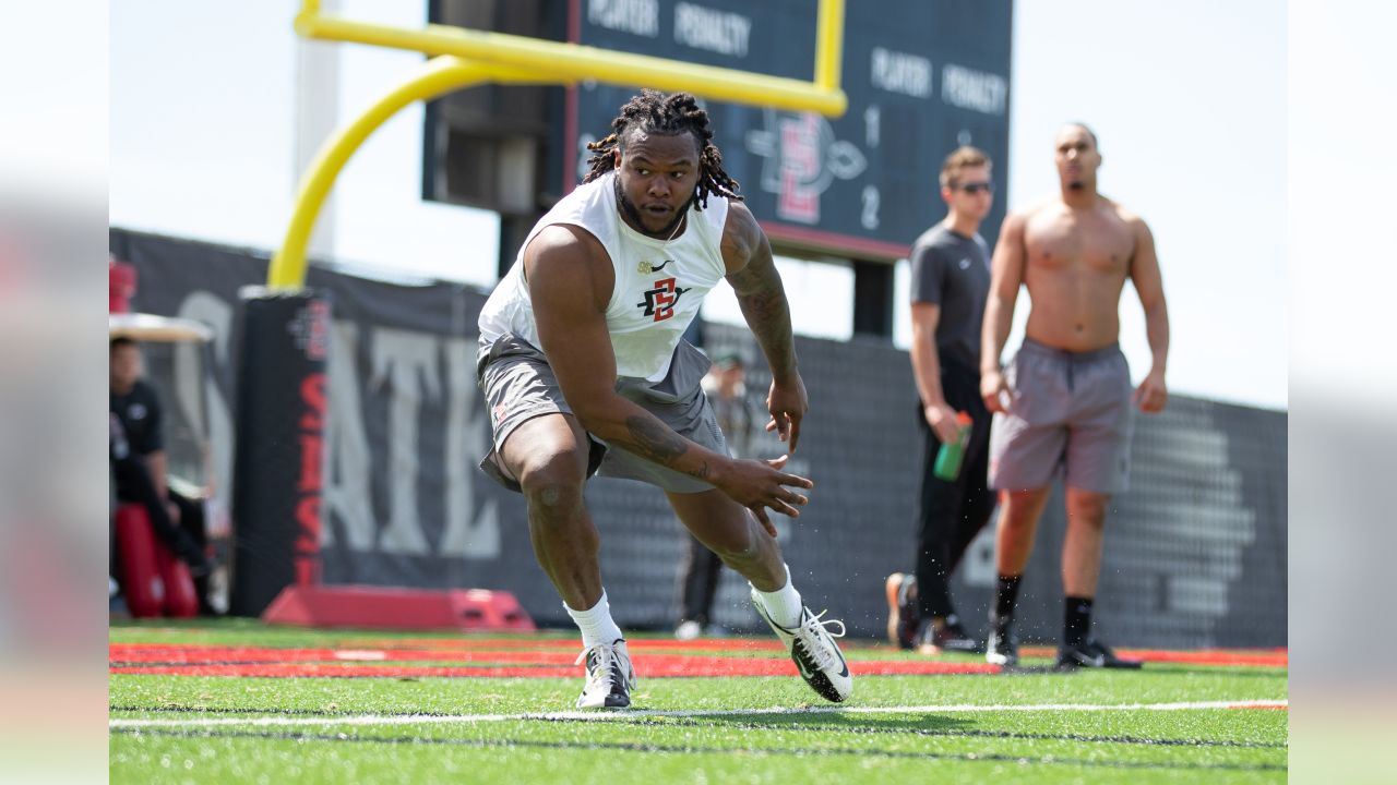 Pro Day gives NFL scouts a first-hand glimpse of SDSU's prospects