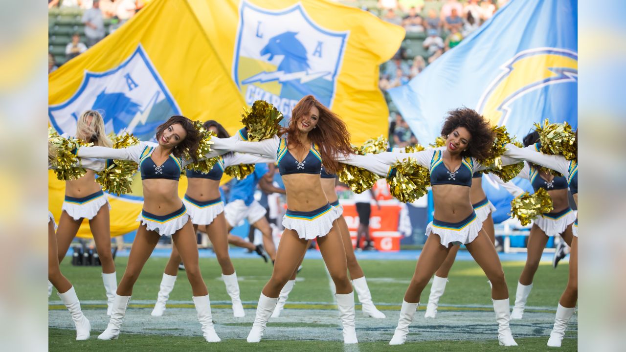 Denver Broncos cheerleaders during an NFL preseason football game