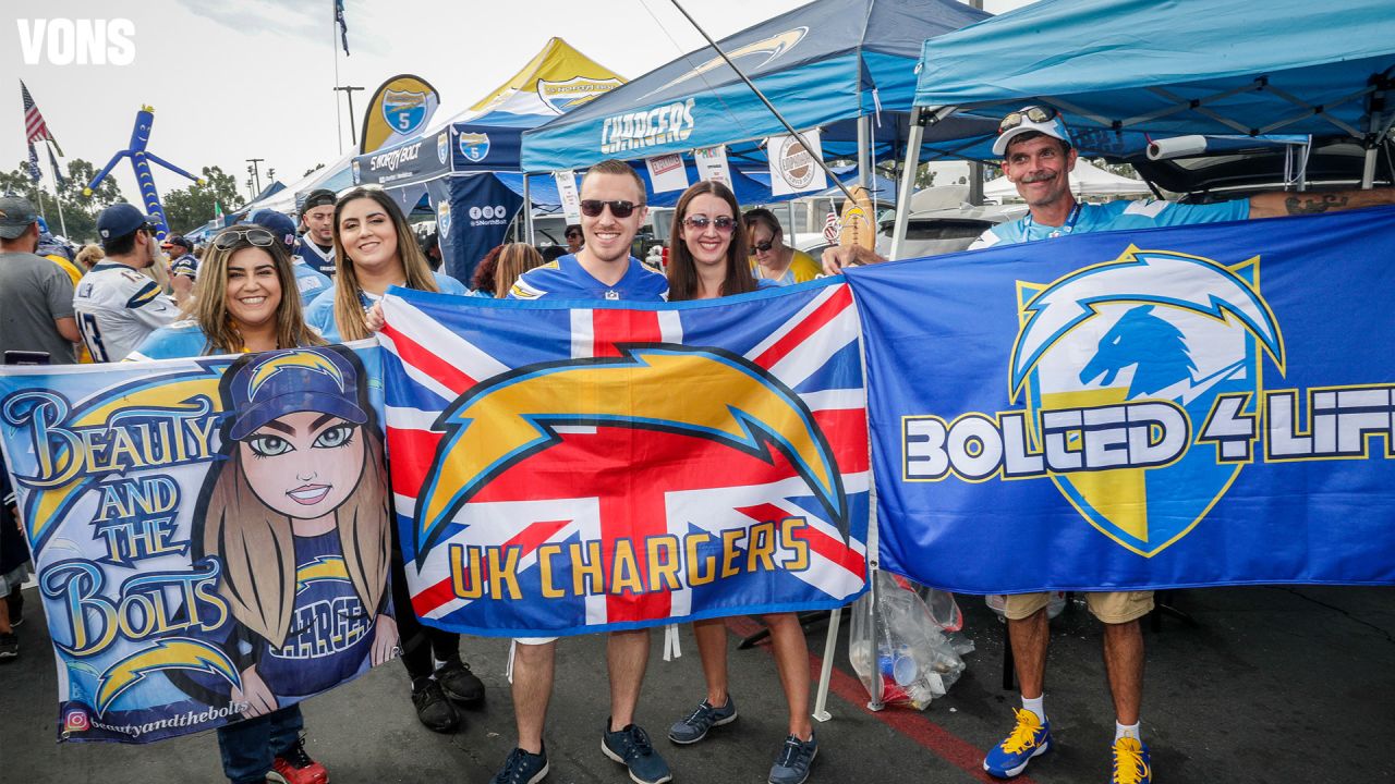 Chargers Throw a Tailgate Party for the Lawndale vs Crenshaw Game