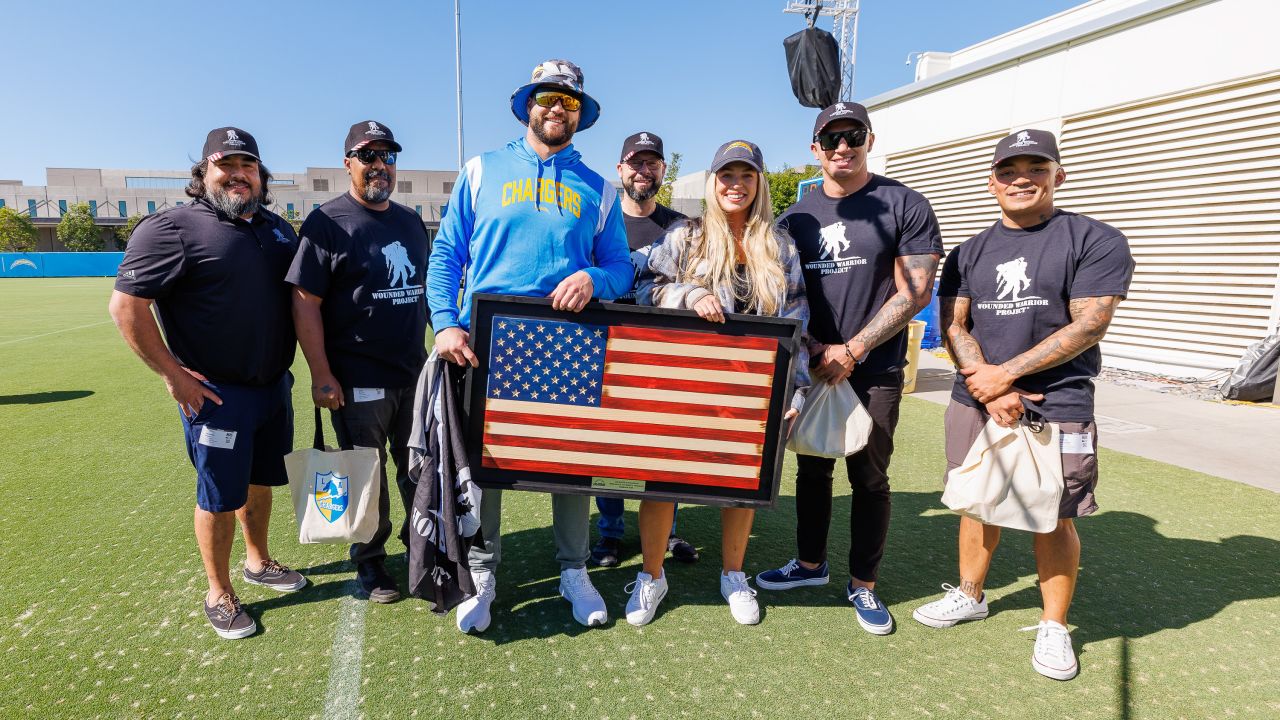 Panthers host 'USAA's Salute to Service NFL Boot Camp' for active