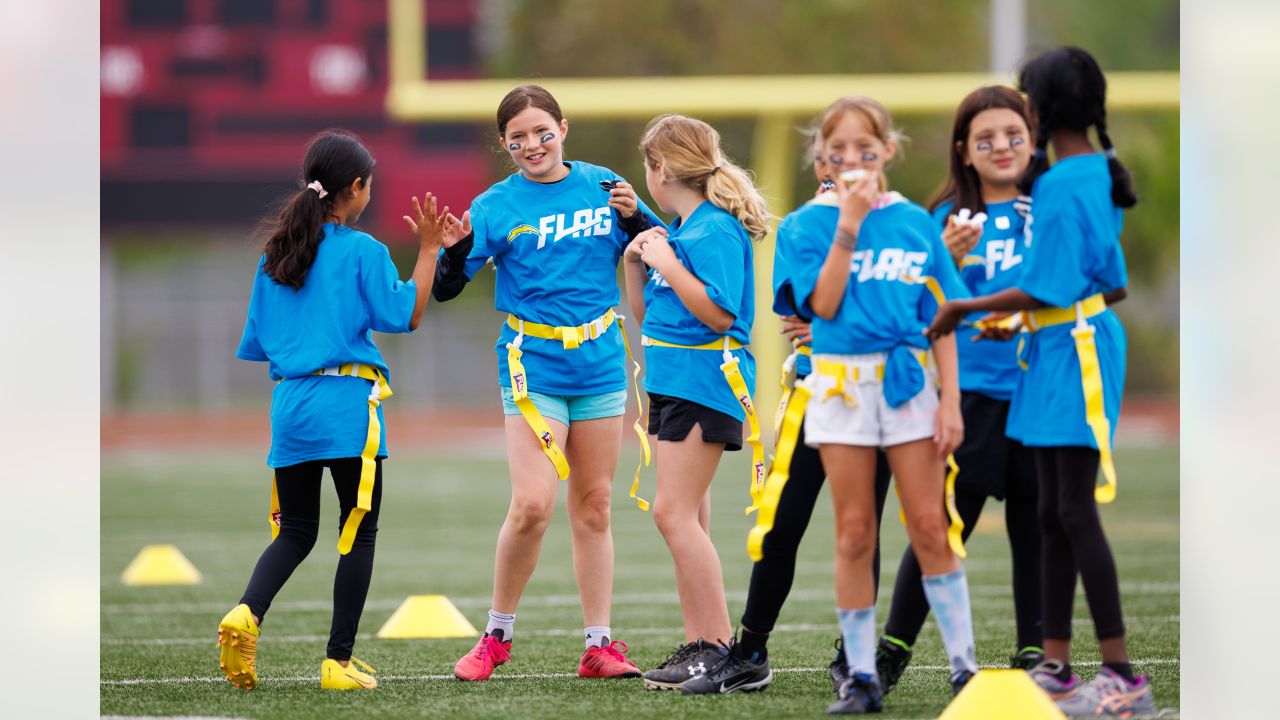 Chargers and Corey Liuget Team Up to Host San Diego Girls Flag Event