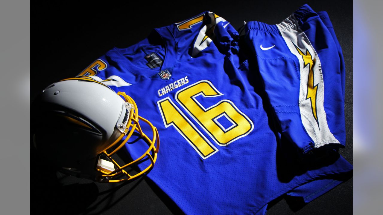 Los Angeles Chargers - 2016 Color Rush uniform revealed. 