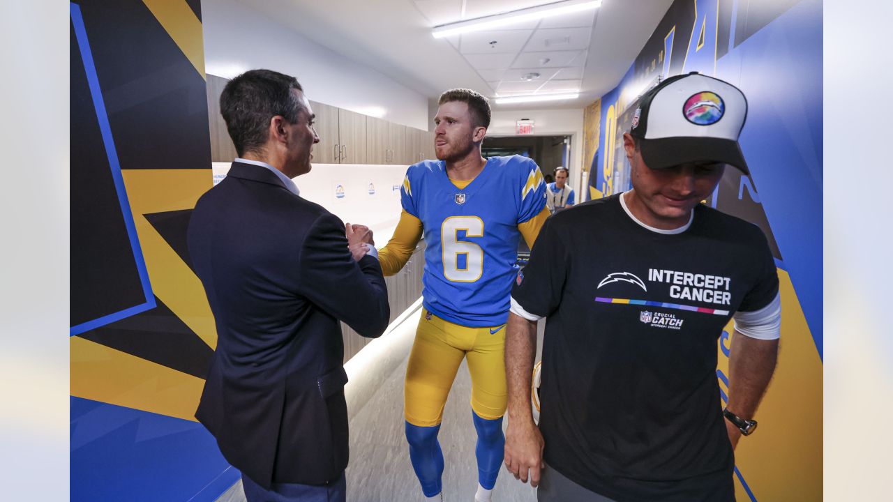 Photos: Bolts Celebrate MNF Win at SoFi Stadium