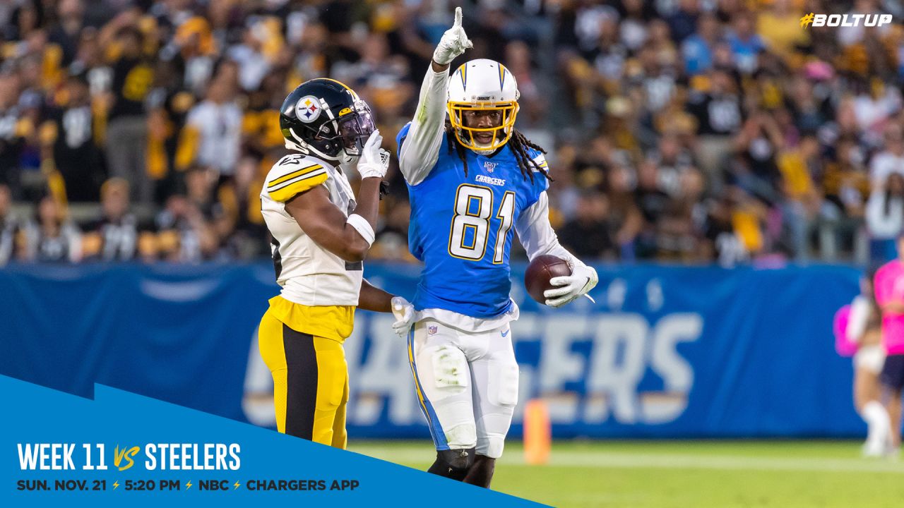 How to Watch Steelers vs. Chargers on November 21, 2021