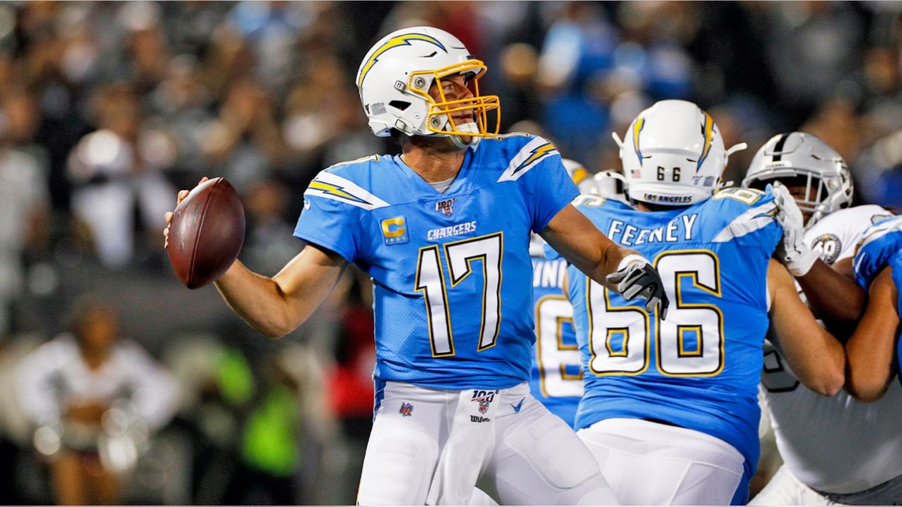 Rivers' 3 INTs Send Chargers to 26-24 Loss to Raiders