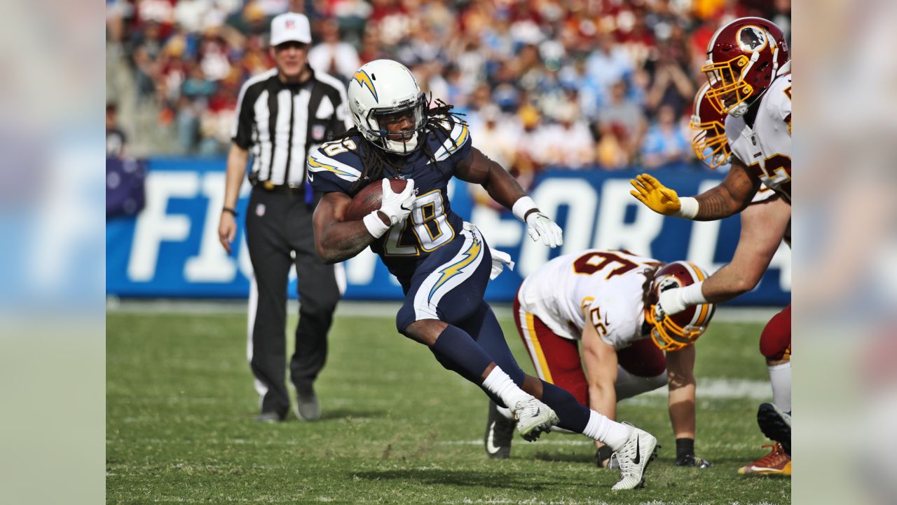 Washington Redskins' Niles Paul celebrates a Tennesee Titans