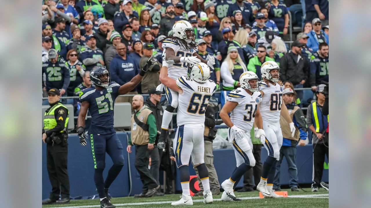 Recap: Chargers Beat Seahawks 25-17 for Fifth Straight Win