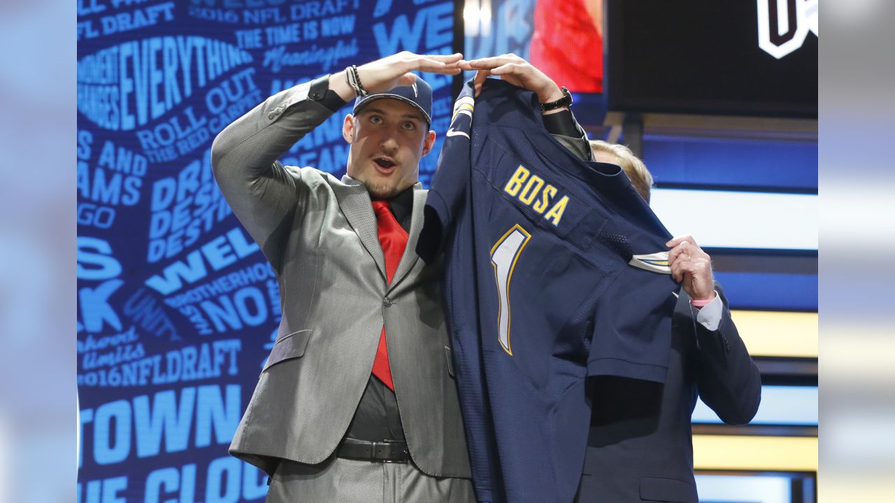 Joey Bosa Walking in Father's Footsteps