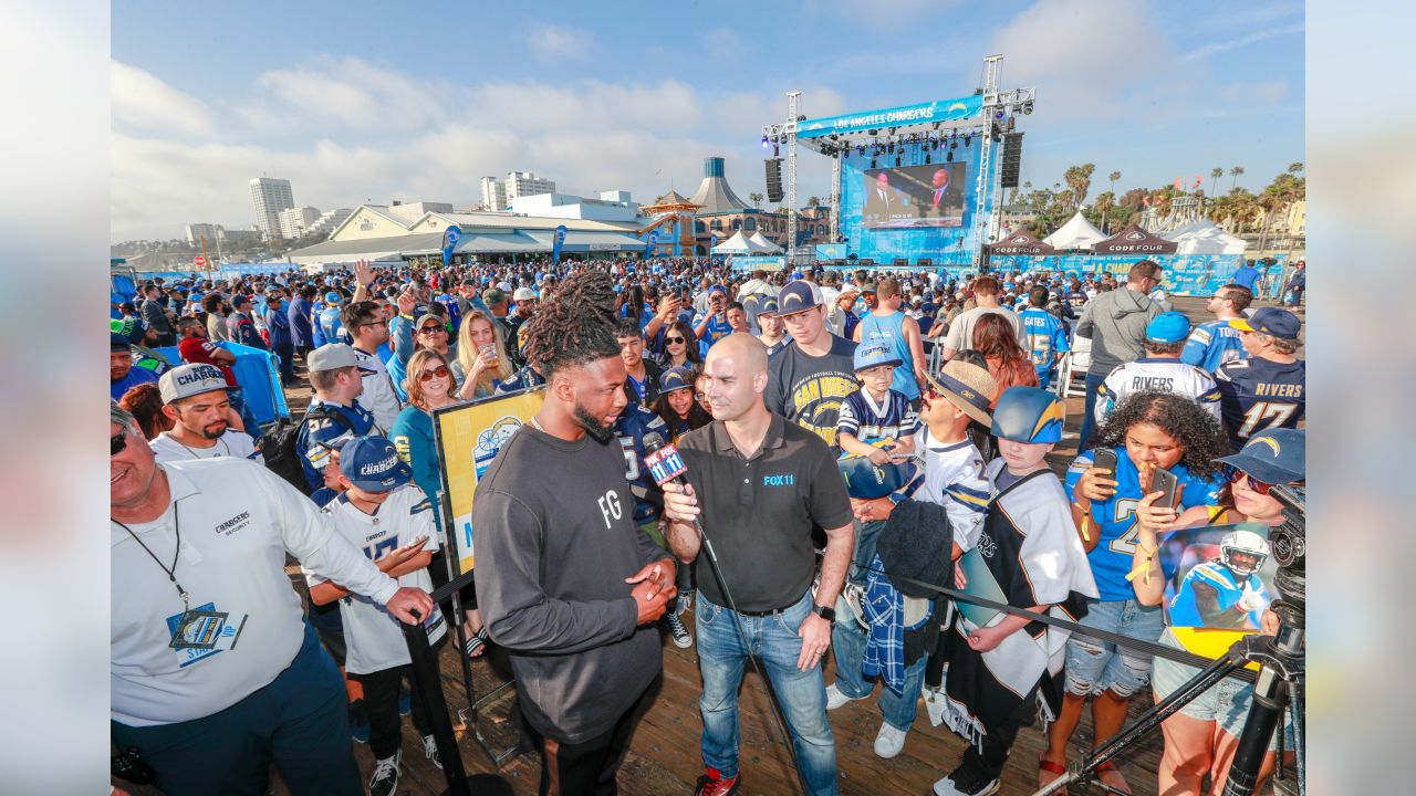 Los Angeles Chargers To Host Free NFL Draft Party on Santa Monica Pier