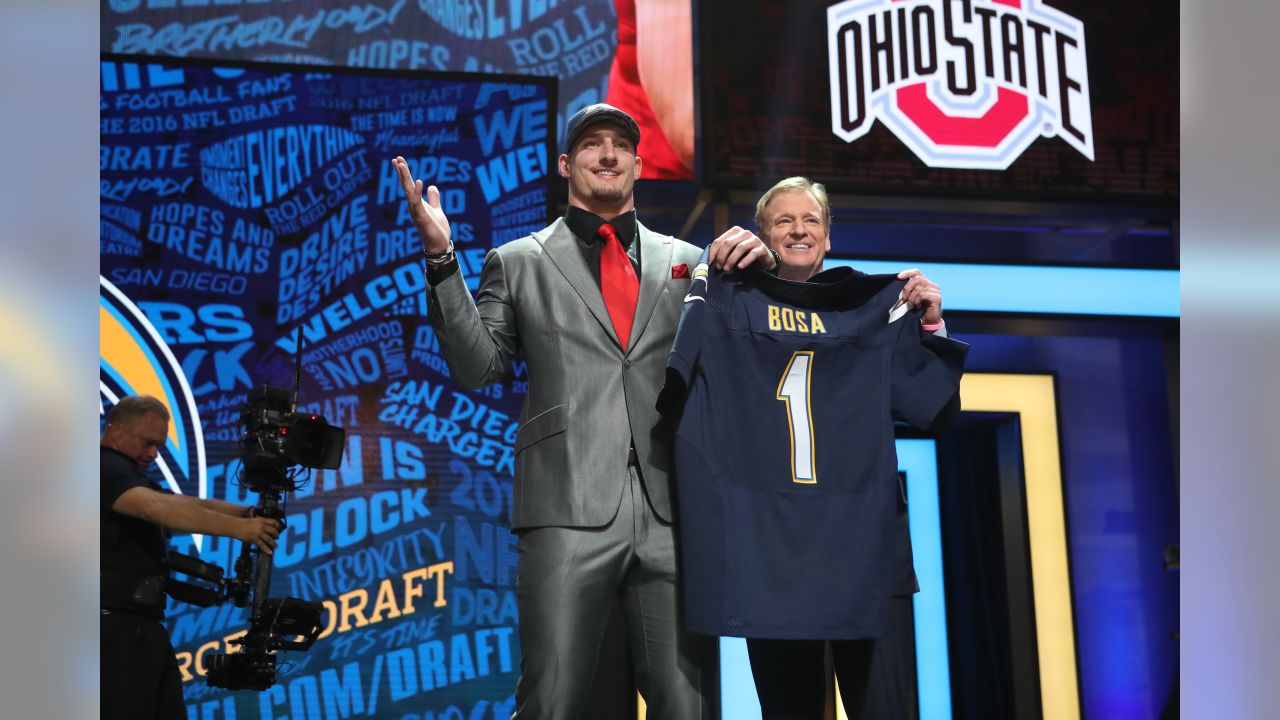 Joey Bosa Walking in Father's Footsteps