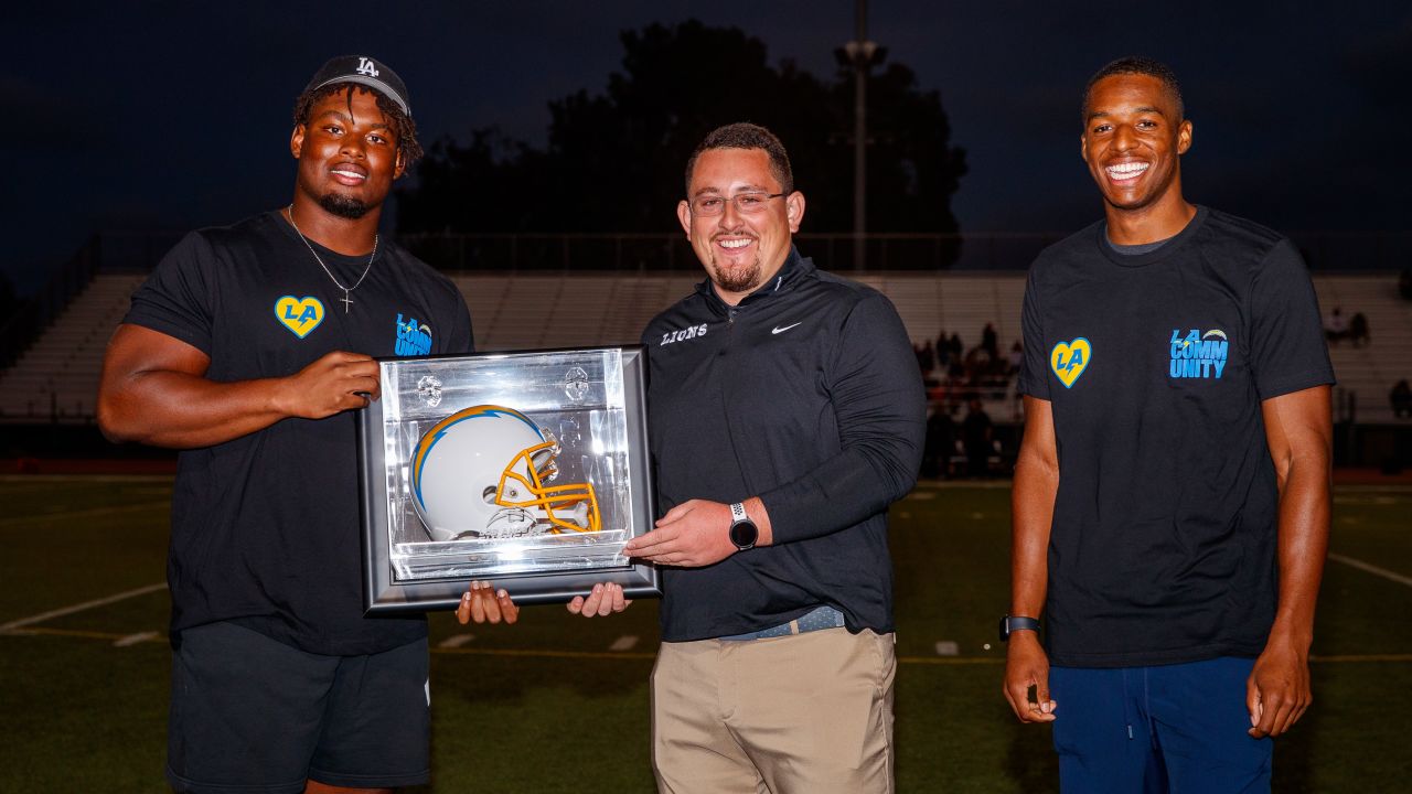 Zion Johnson and JT Woods Present Coach