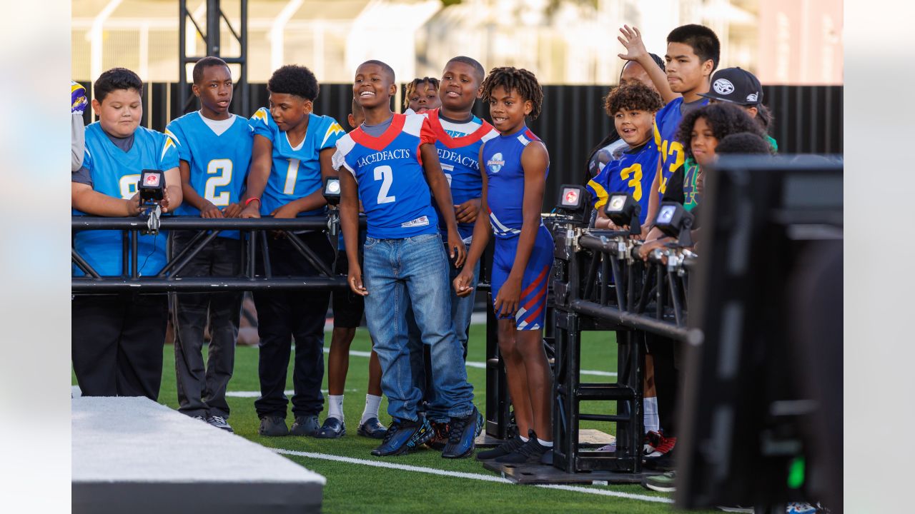 Chargers Host Youth Football Teams at NFL Network