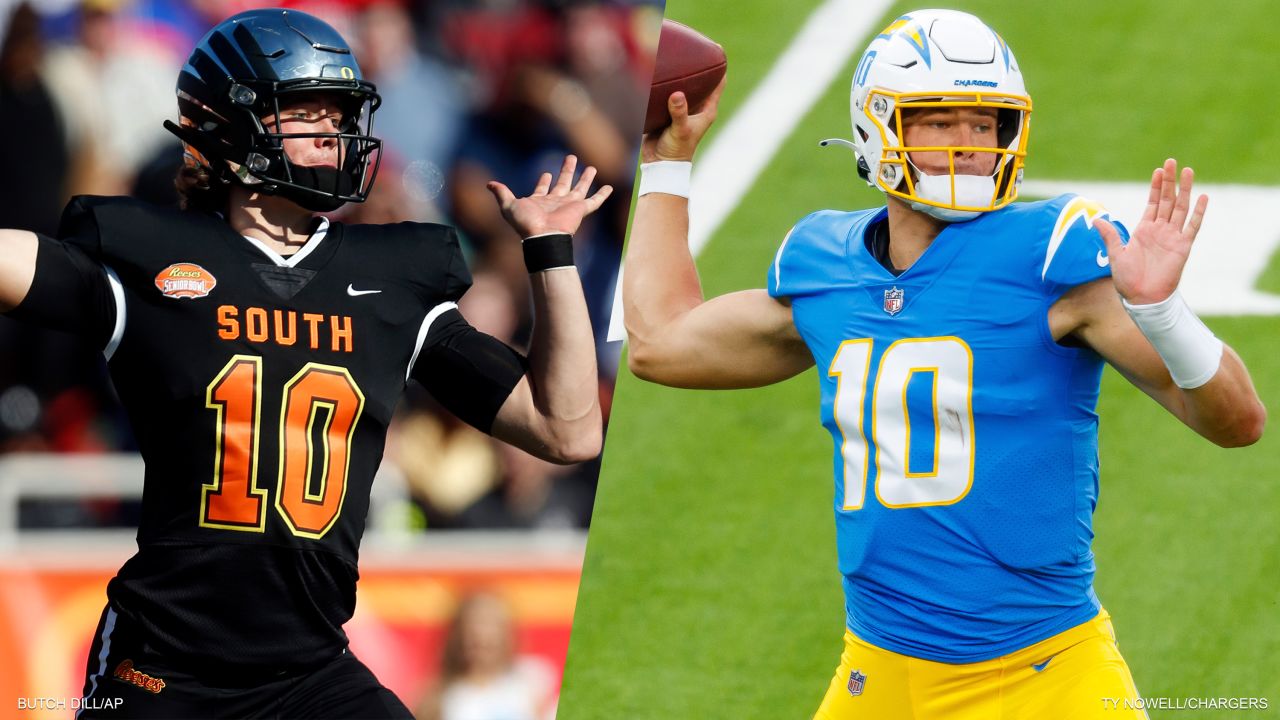 Chargers News: Justin Herbert to be honored at 2021 Senior Bowl - Bolts  From The Blue