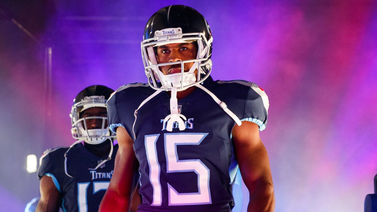 NFL - London Games Titans Darius Jennings Game Used Jersey Vs. Chargers  (October 21st, 2018 )