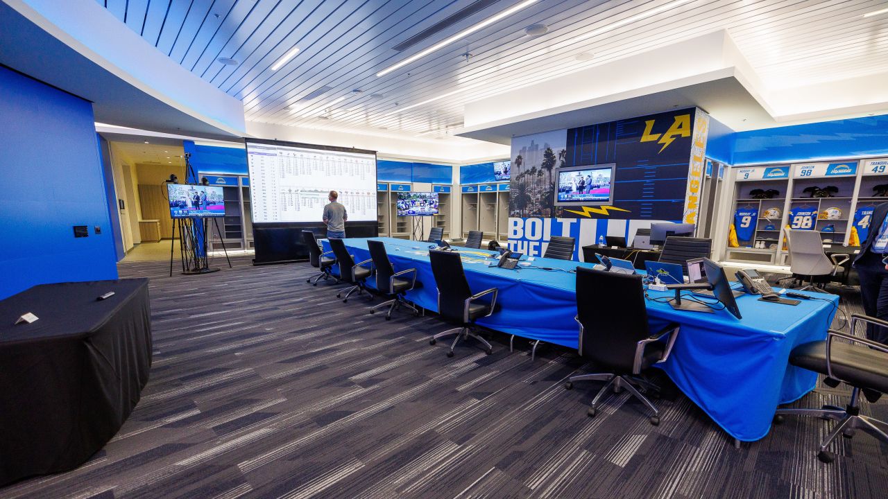 LA Chargers 23 Draft Alt The Locker Room Of Downey