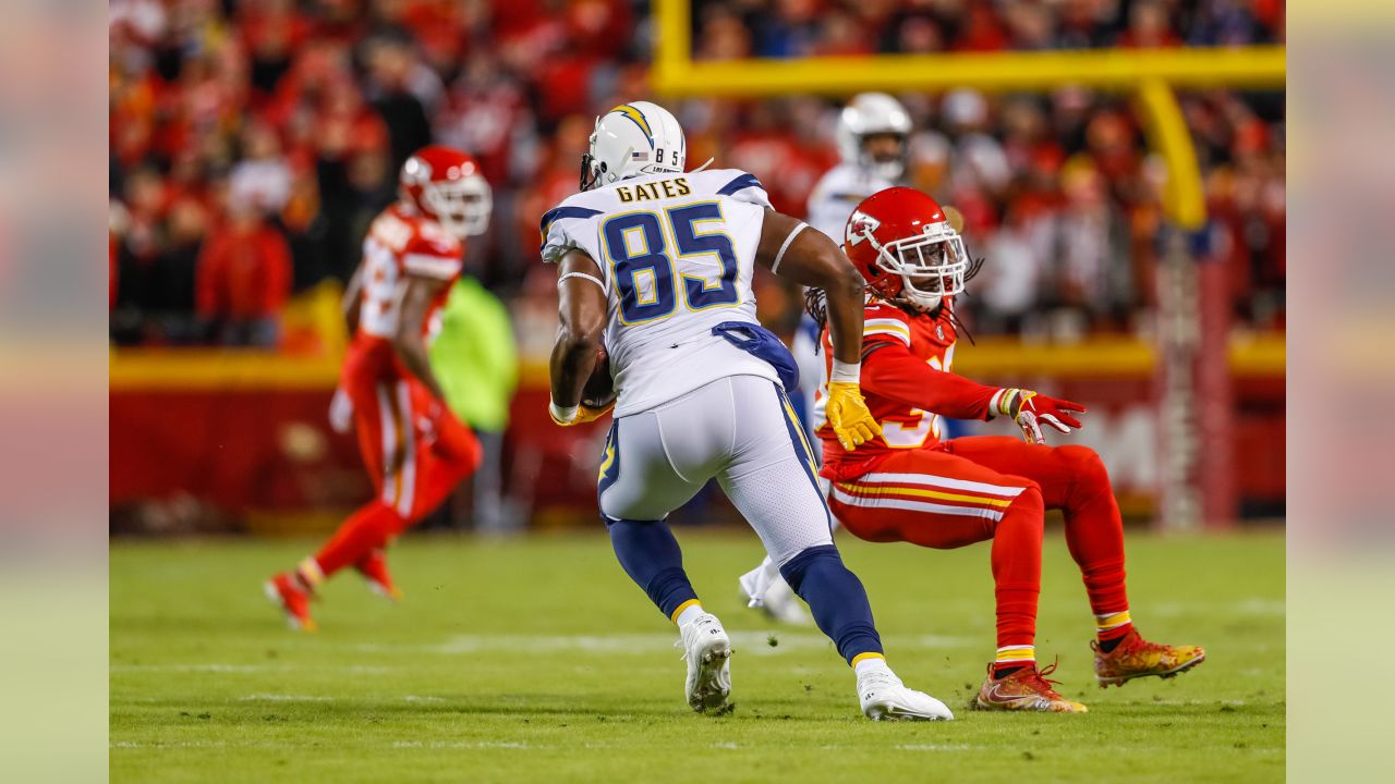 San Diego Chargers quarterback Philip Rivers (17) looks to pass during the  Chargers 37-7 victory over the Chiefs at Arrowhead Stadium in Kansas CIty,  Missouri. (Credit Image: © Jacob Paulsen/Southcreek Global/ZUMApress.com  Stock