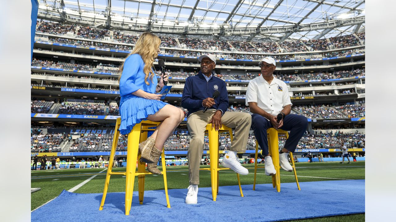 Charlie Joiner & Kellen Winslow Jersey Retirement Ceremony