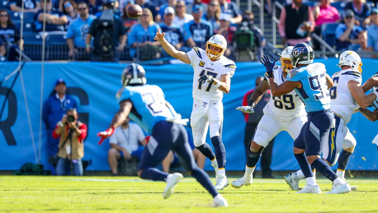 Titans offensive line regressed in pass protection vs. Chargers - Music  City Miracles