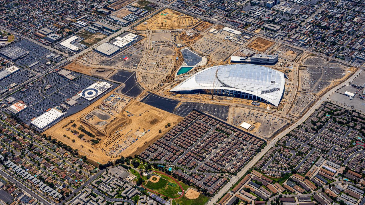 Drone Shots Of Construction At The New Highmark Stadium!, View From The  Top