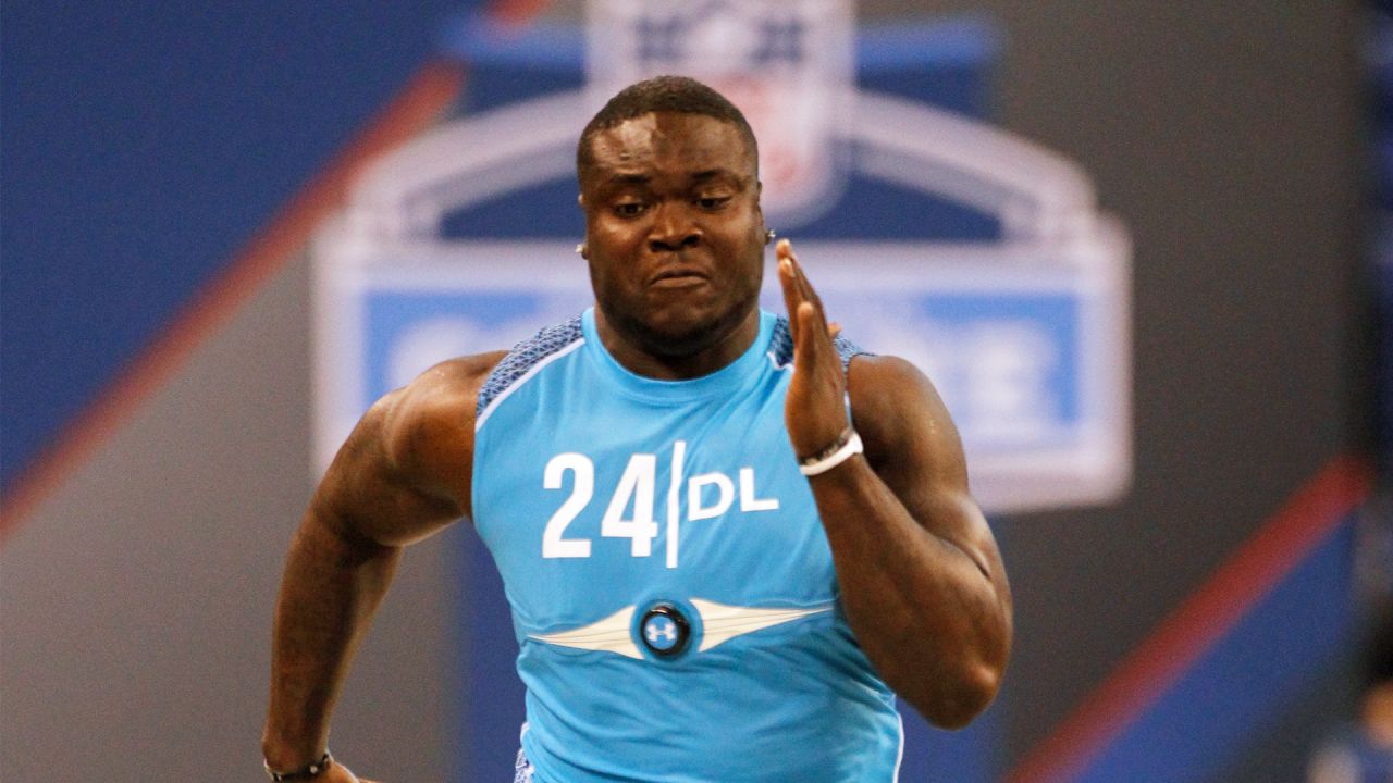 PHOTOS: The Faces Of The 40 At The NFL Combine