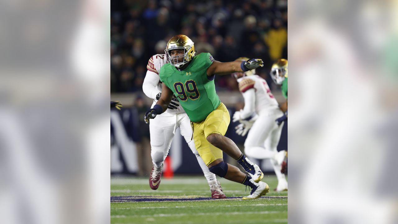 Former Irish DT Jerry Tillery could be first round pick in NFL Draft