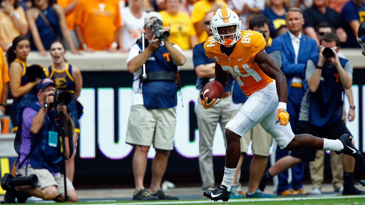 2021 NFL Draft: WR Josh Palmer drafted 77th overall by the Chargers - Rocky  Top Talk