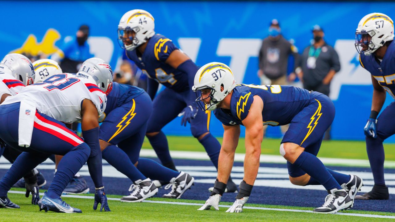 UNISWAG on X: The Navy Color Rush unis for the @Chargers #uniswag   / X