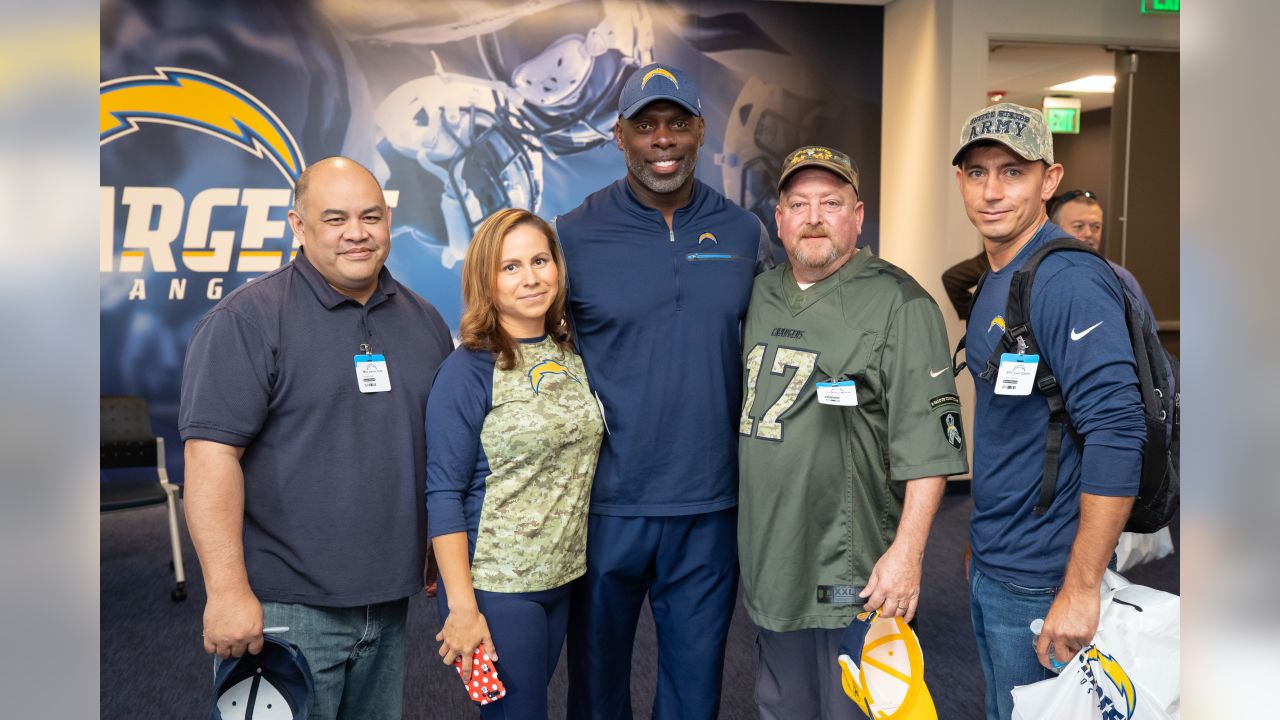 Chargers host numerous for 'Salute to Service' in support of military