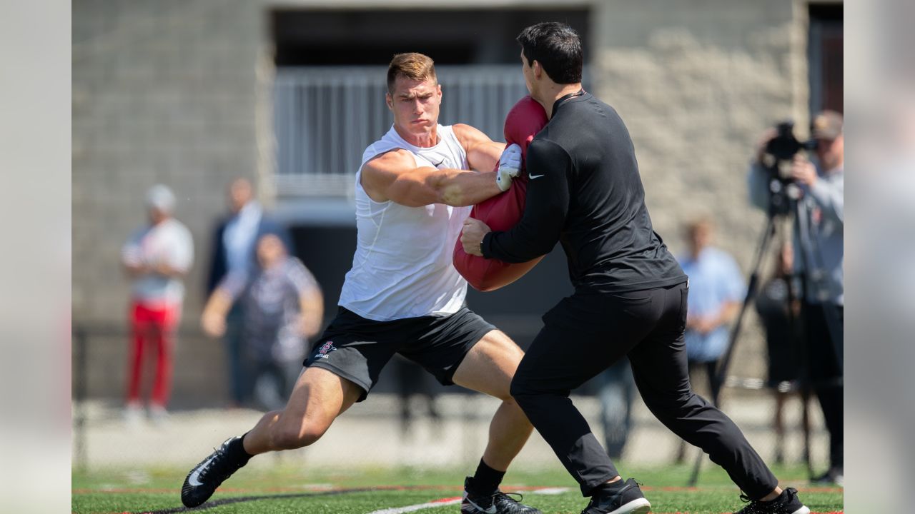 Pro Day gives NFL scouts a first-hand glimpse of SDSU's prospects