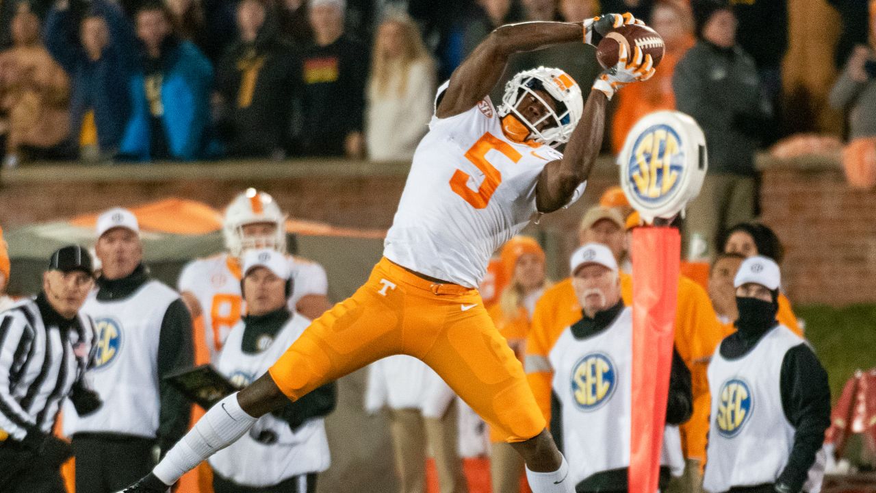 2021 NFL Draft: Wide Receiver Joshua Palmer, Tennessee, Round 3, Pick 77