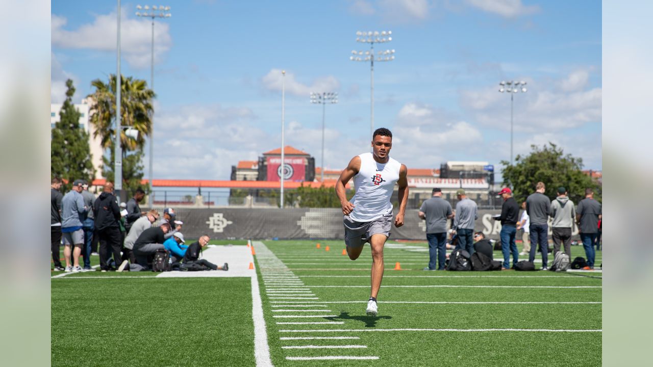 Pro Day gives NFL scouts a first-hand glimpse of SDSU's prospects