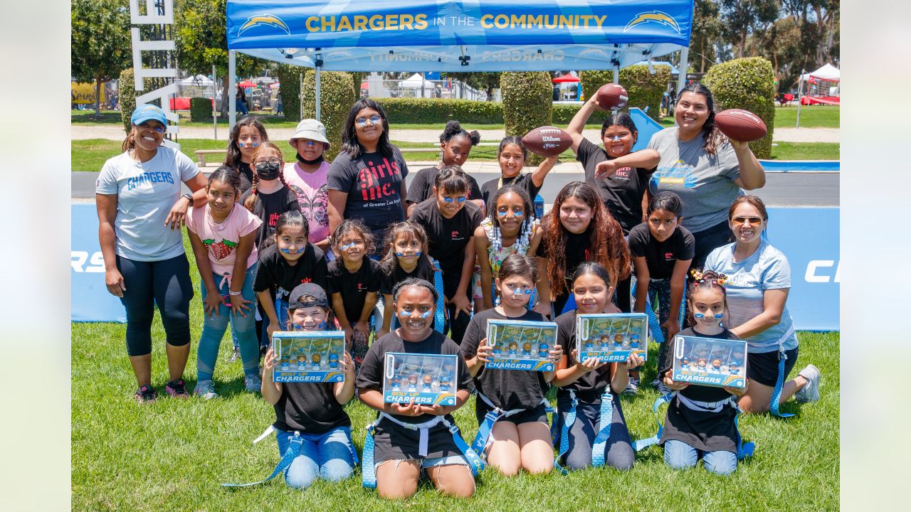 Chargers Host Flag Camp in Support of Mattel's Play it Forward Week