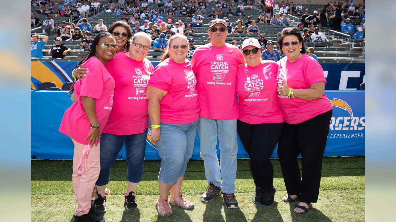 Bolts Honor Breast Cancer Survivors During Annual Crucial Catch Game