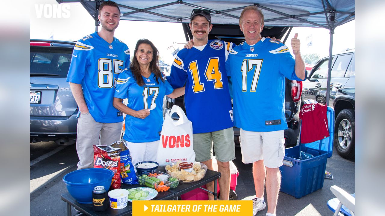 Chargers Throw a Tailgate Party for the Lawndale vs Crenshaw Game