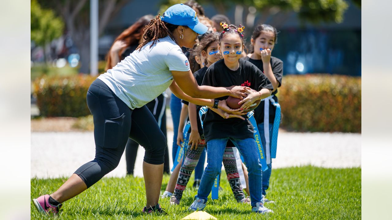 Chargers Host Flag Camp in Support of Mattel's Play it Forward Week