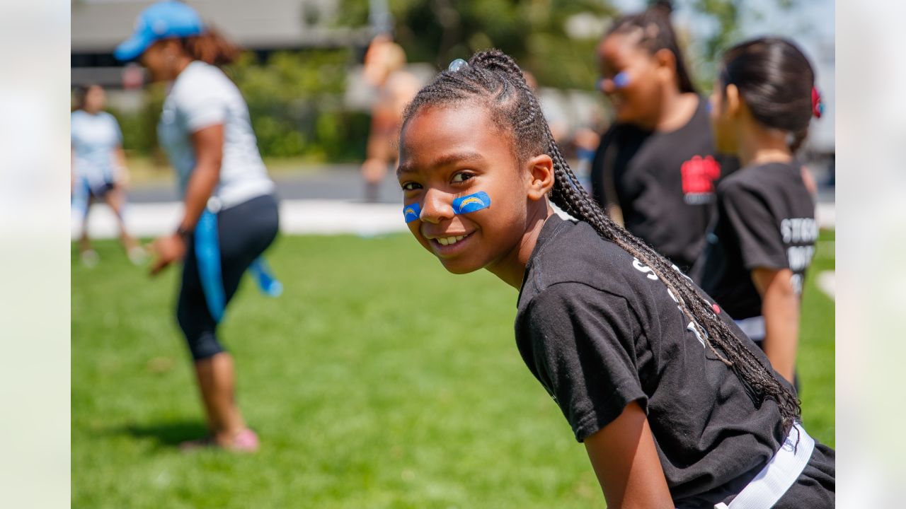 Los Angeles Chargers Black Girl NFL Shirt