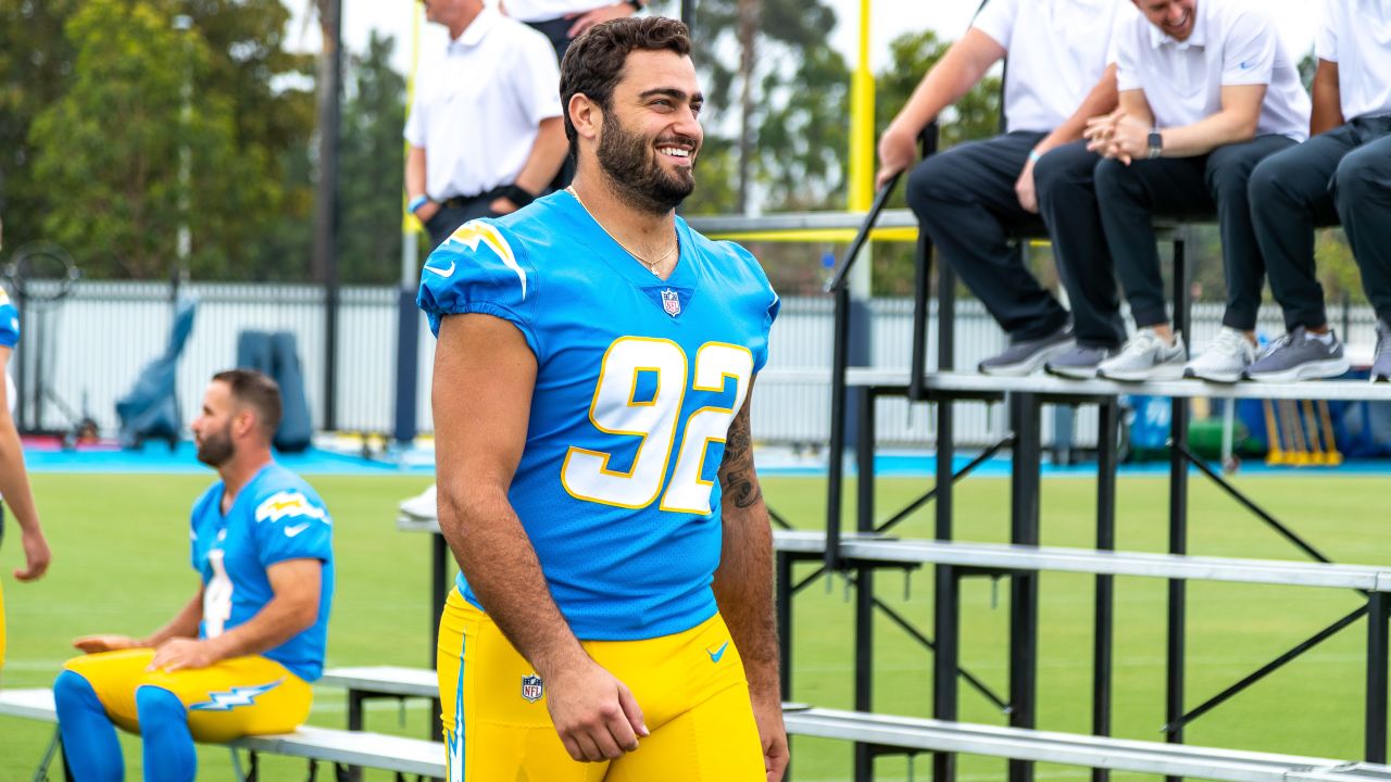 Behind-the-Scenes of Chargers Team Photo Day