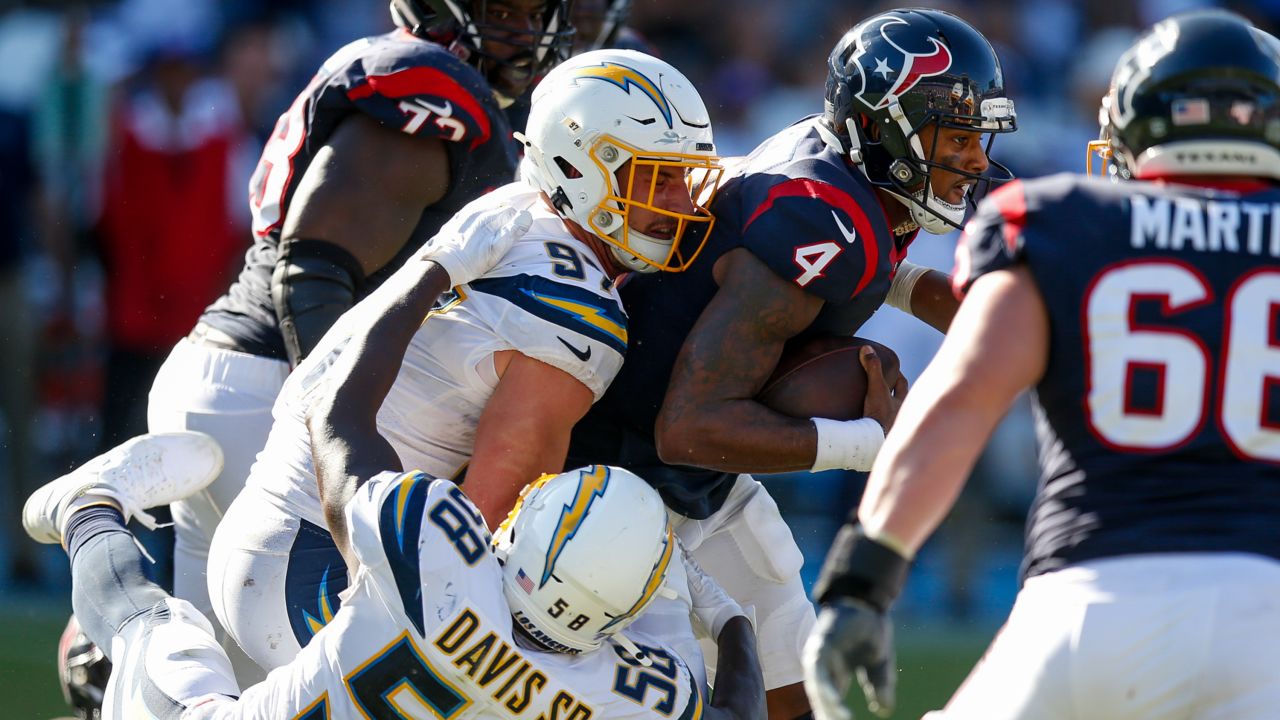 Monday Night Football -- Texans vs. Chargers Mascot  Who'd Win in a  Fight?