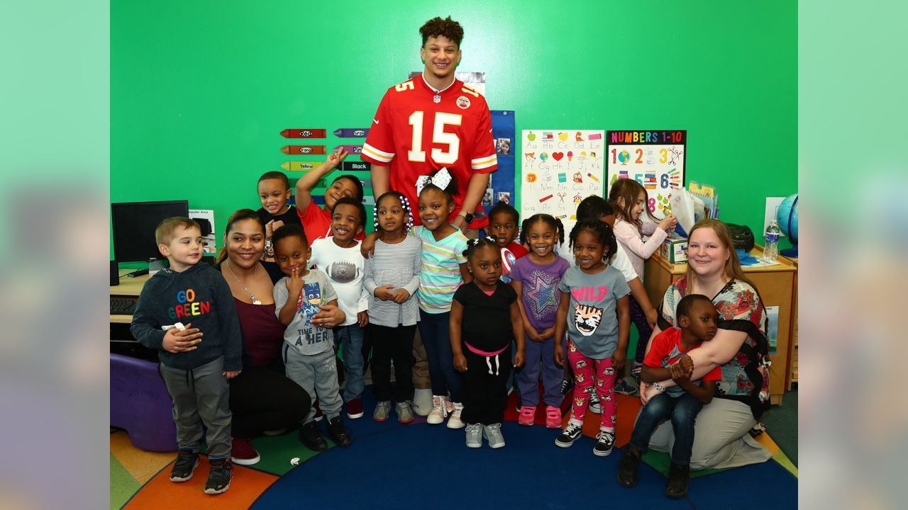 Patrick Mahomes Visits a Handful of Kids and Insists Their Dreams