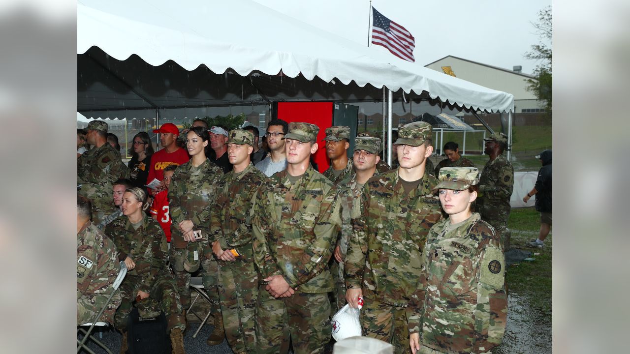 DVIDS - Images - Kansas City Chiefs host military appreciation day at  training camp [Image 1 of 20]