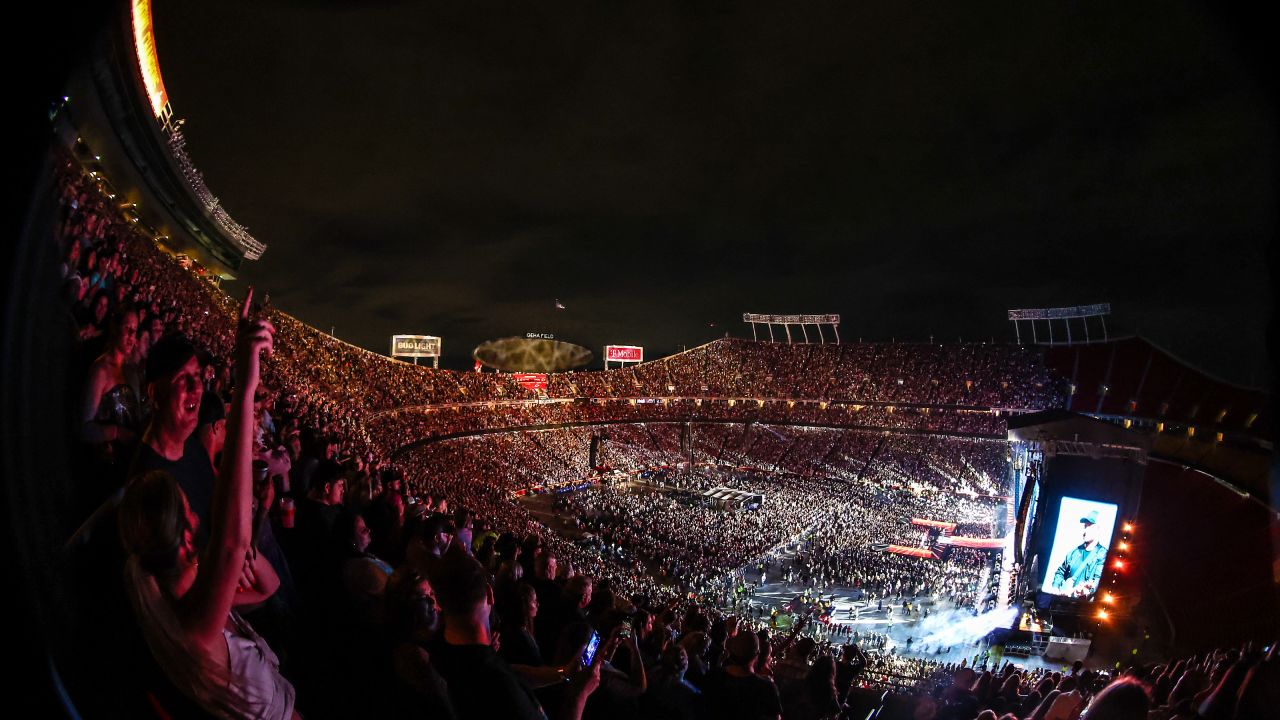 Photos: Luke Combs at GEHA Field at Arrowhead Stadium