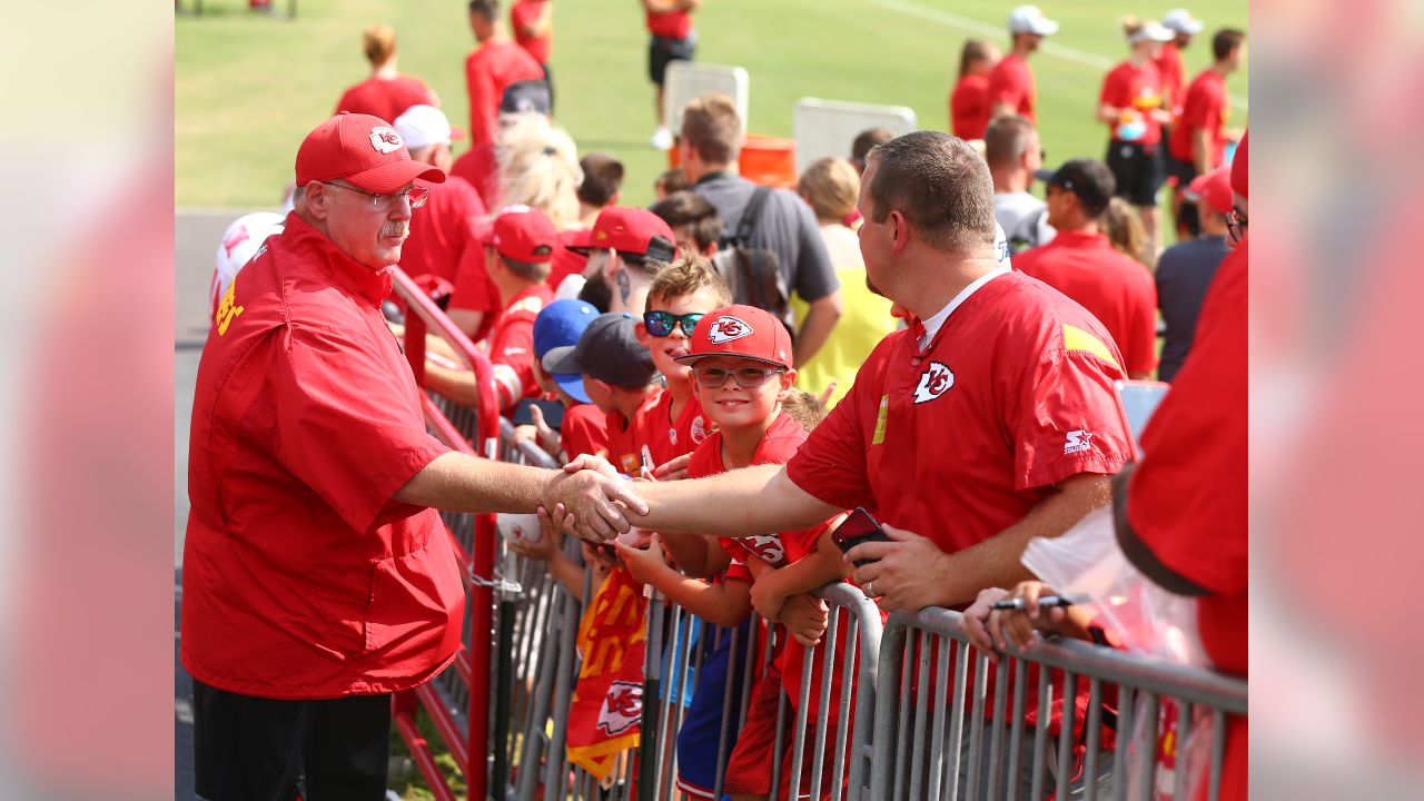 Kansas City Chiefs excited to have fans back at training camp