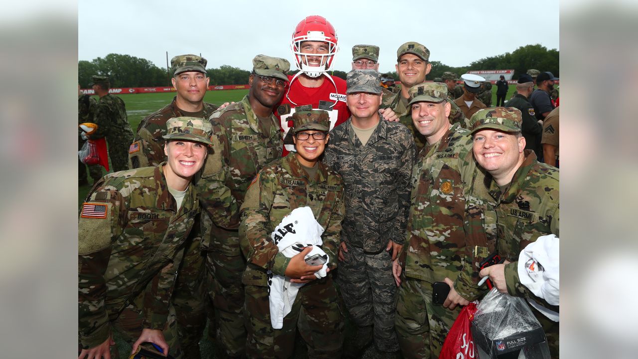 DVIDS - Images - Kansas City Chiefs host military appreciation day during  training camp [Image 1 of 5]