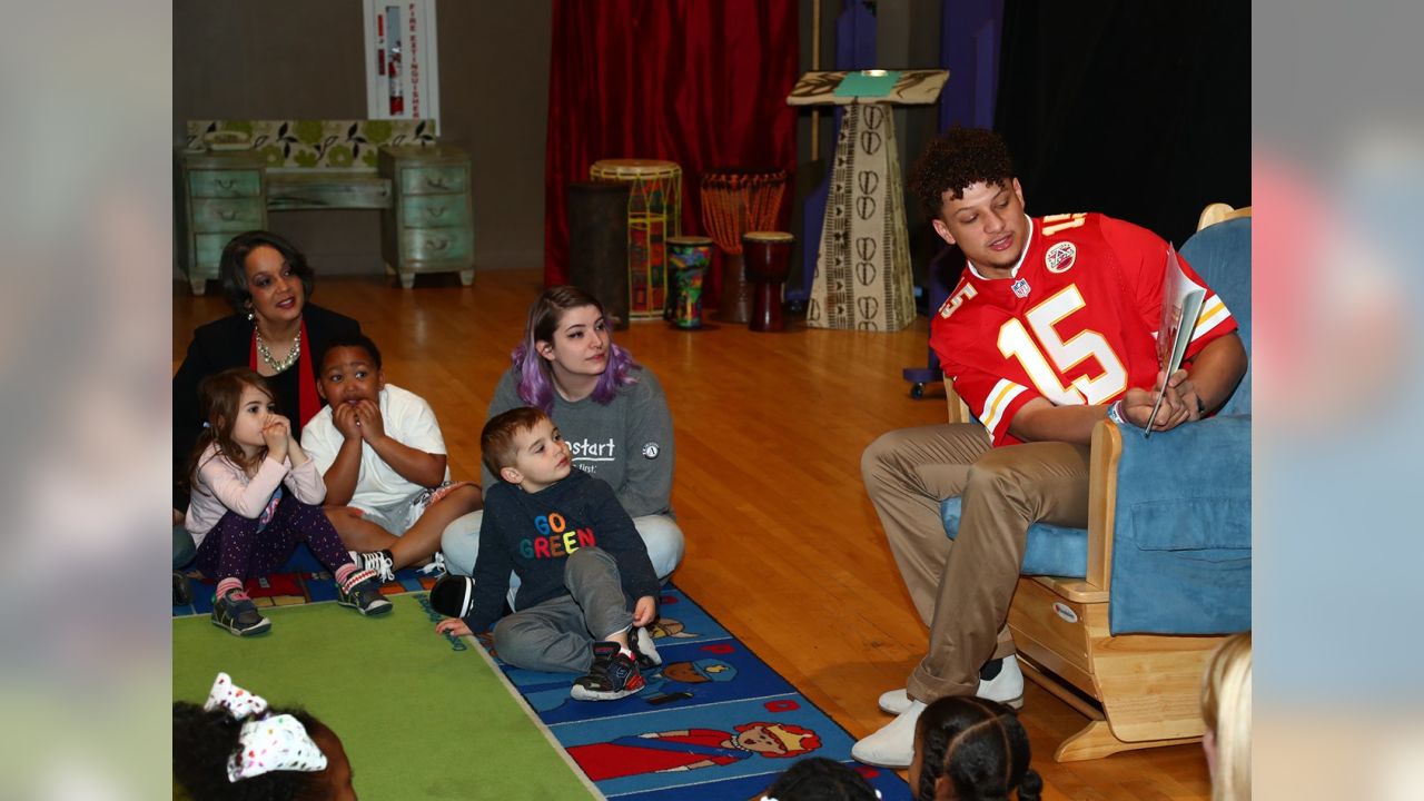 Patrick Mahomes Visits a Handful of Kids and Insists Their Dreams are  Within Reach