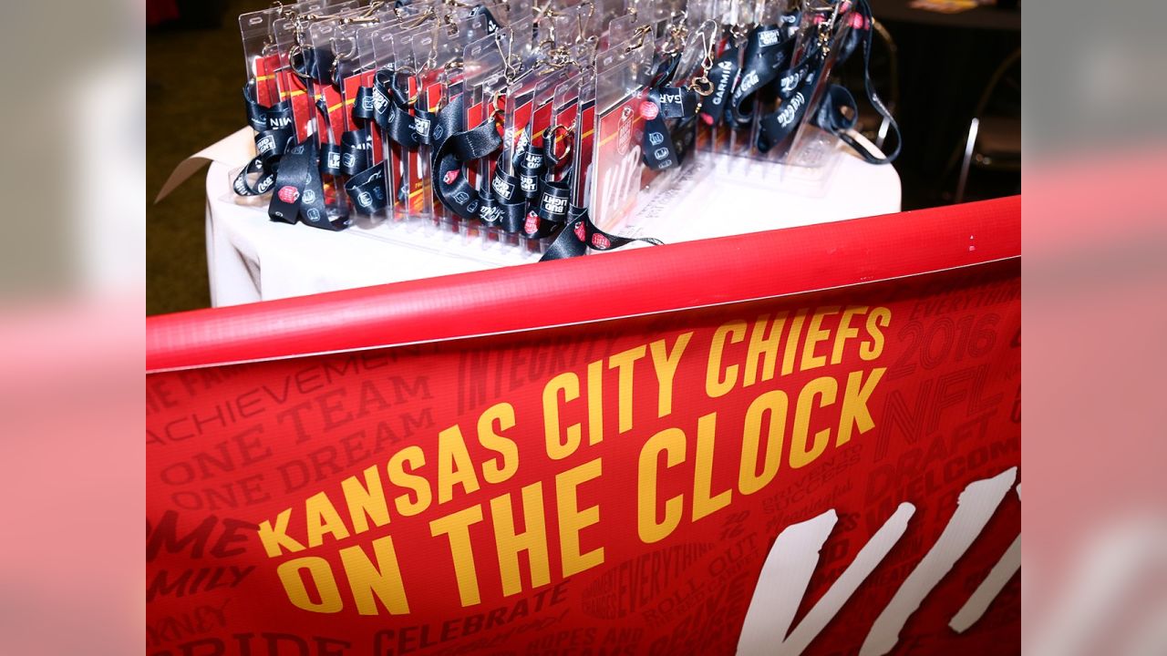 Attending the Kansas City Chiefs draft party