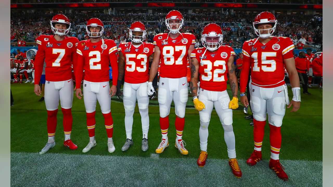 Super Bowl 2020 Liv Champions Kansas City Chiefs Kansas City Starting  Lineups For Super Bowl Liv - FridayStuff