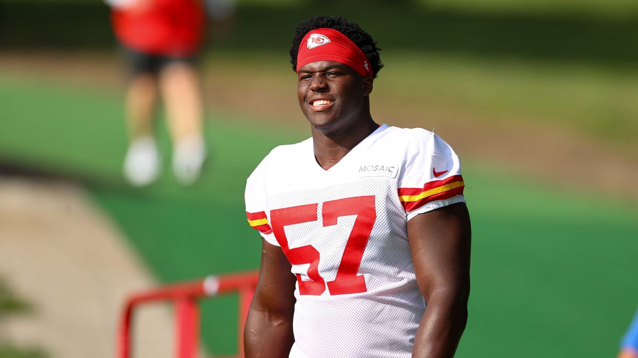 Kansas City Chiefs defensive end Truman Jones during training camp