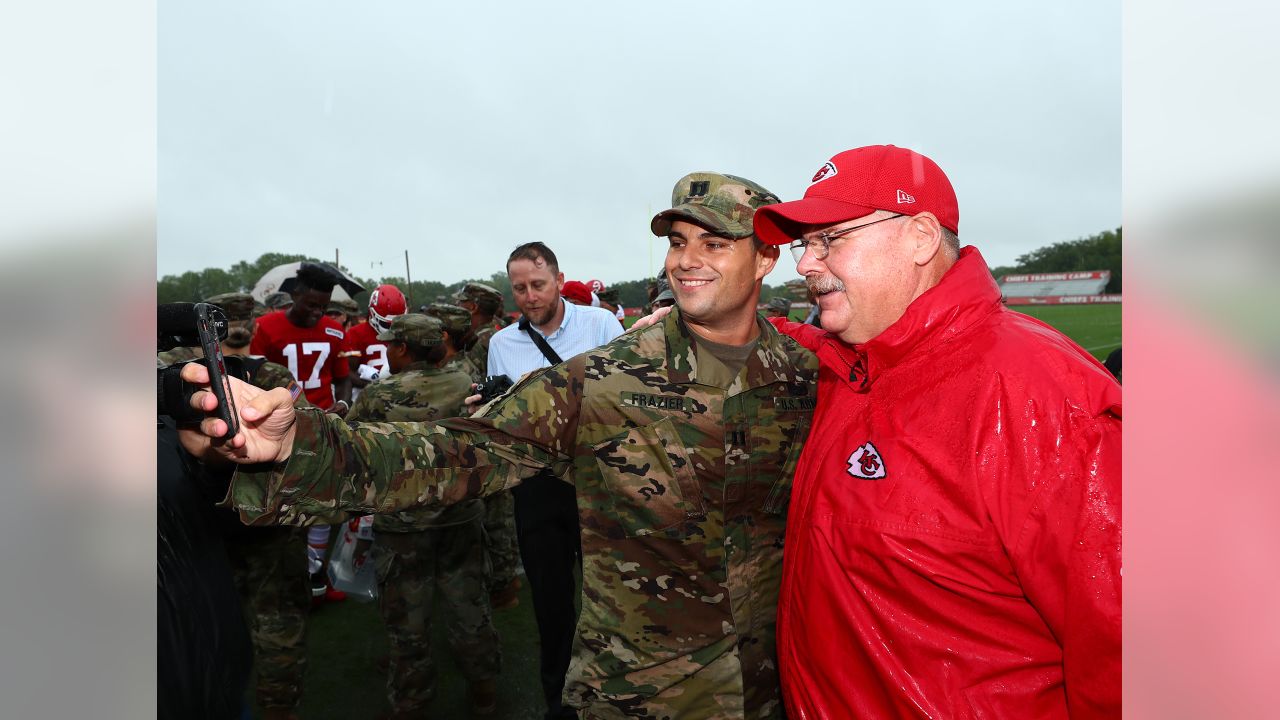 DVIDS - Images - Kansas City Chiefs host military appreciation day at  training camp [Image 1 of 20]