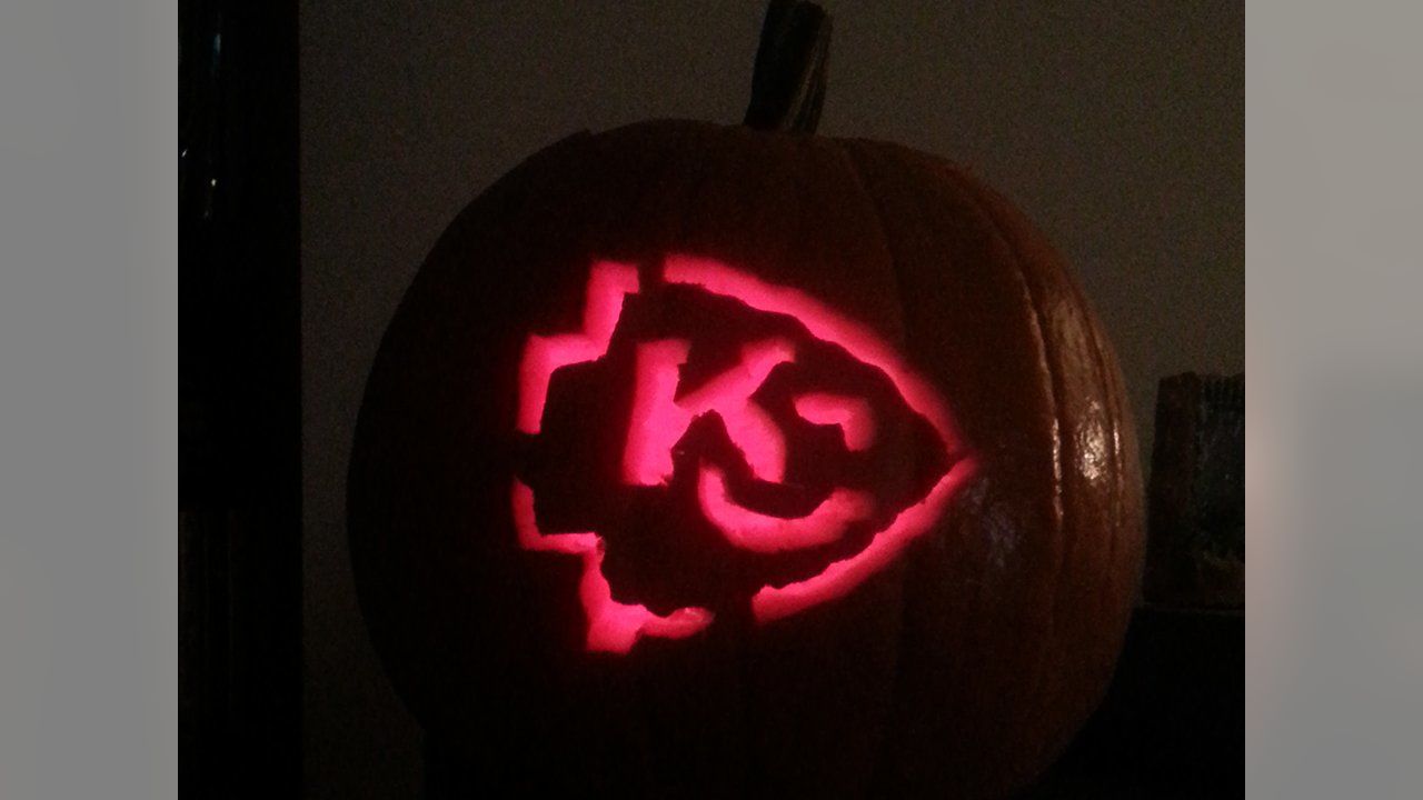 The Rolling Stones Kansas City Chiefs Pumpkin Leopard Halloween